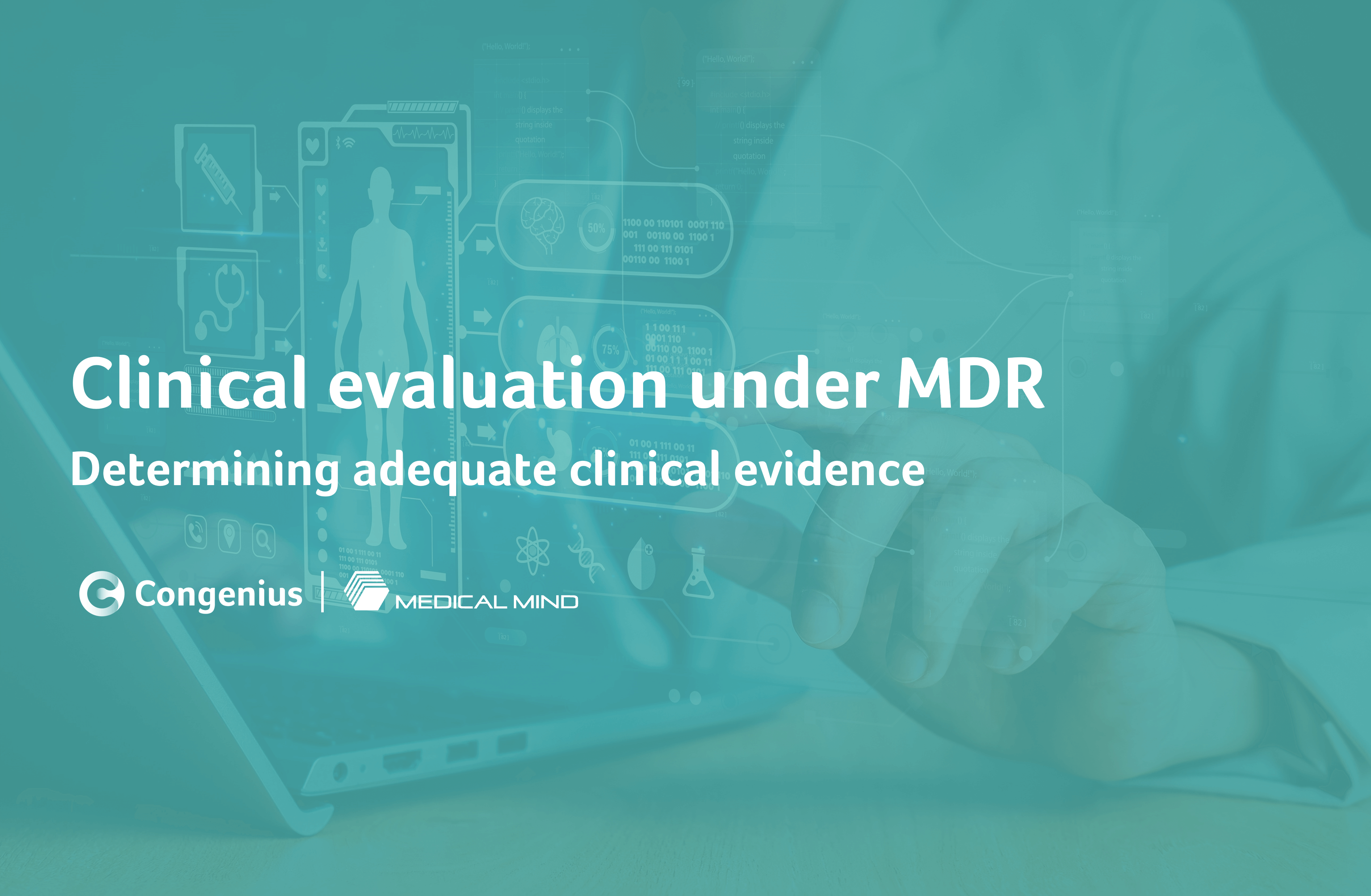 Clinical evaluation under MDR