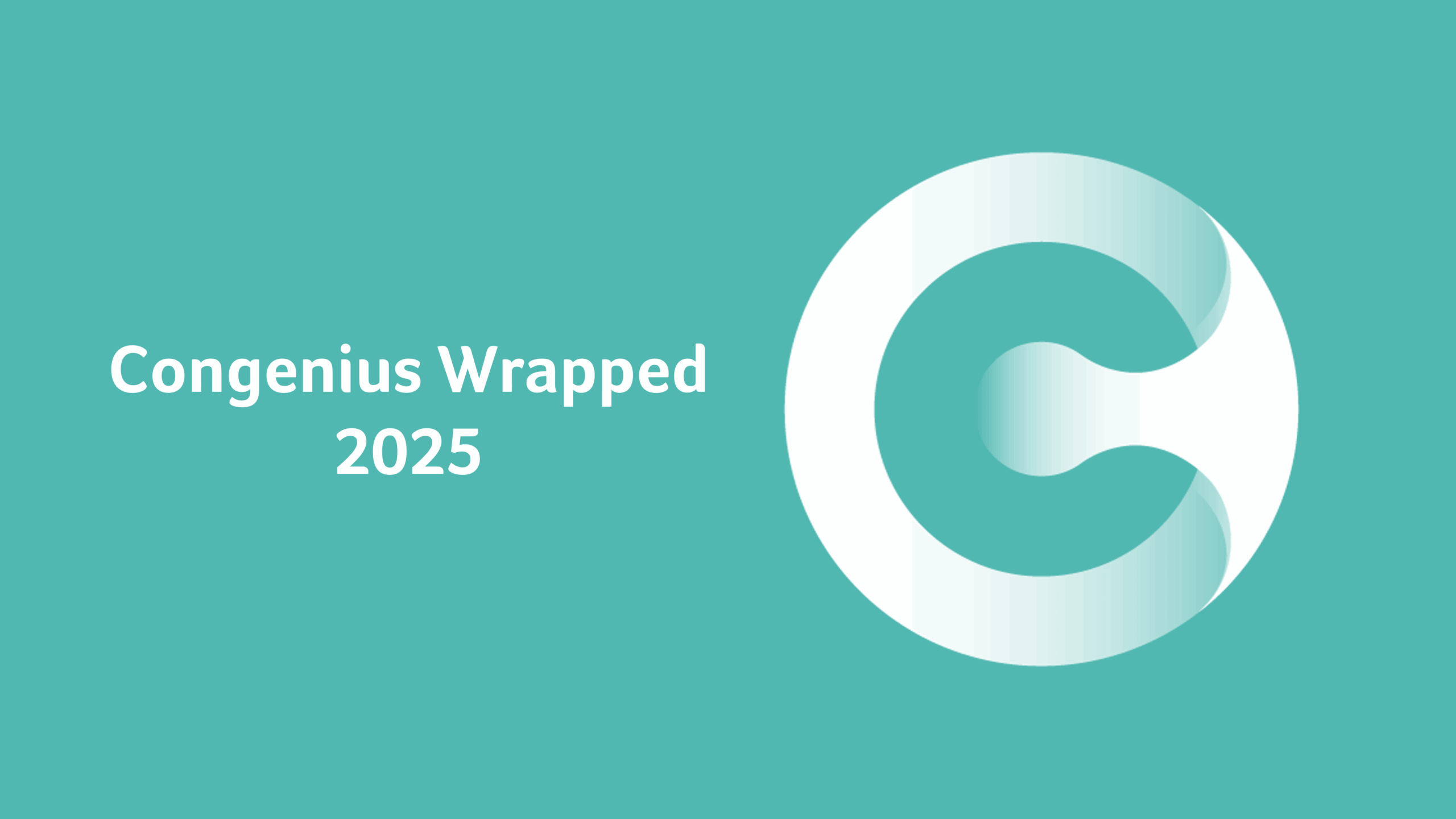Congenius Wrapped 2025